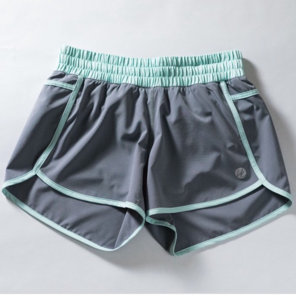 Gray & Green Volunteer Traditions Sexy Track Short - Picture 2 of 8